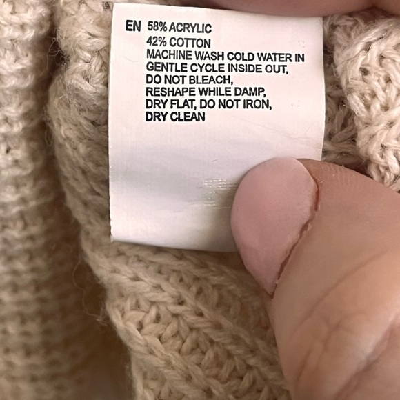 Razor Dazzle Tan Sweater - Picture 4 of 5